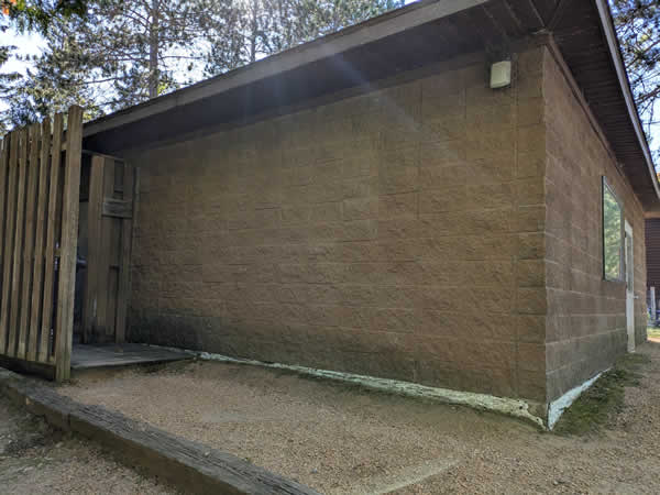 Bathhouse at Wisconsin Bible Camp