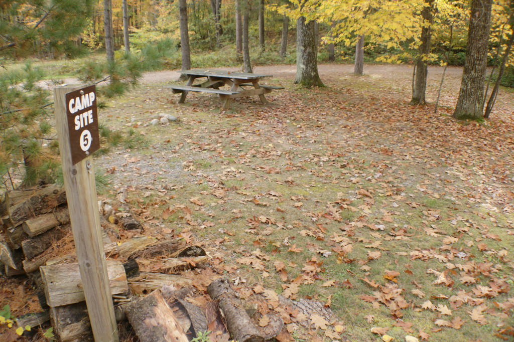 Campsites at Wisconsin Bible Camp